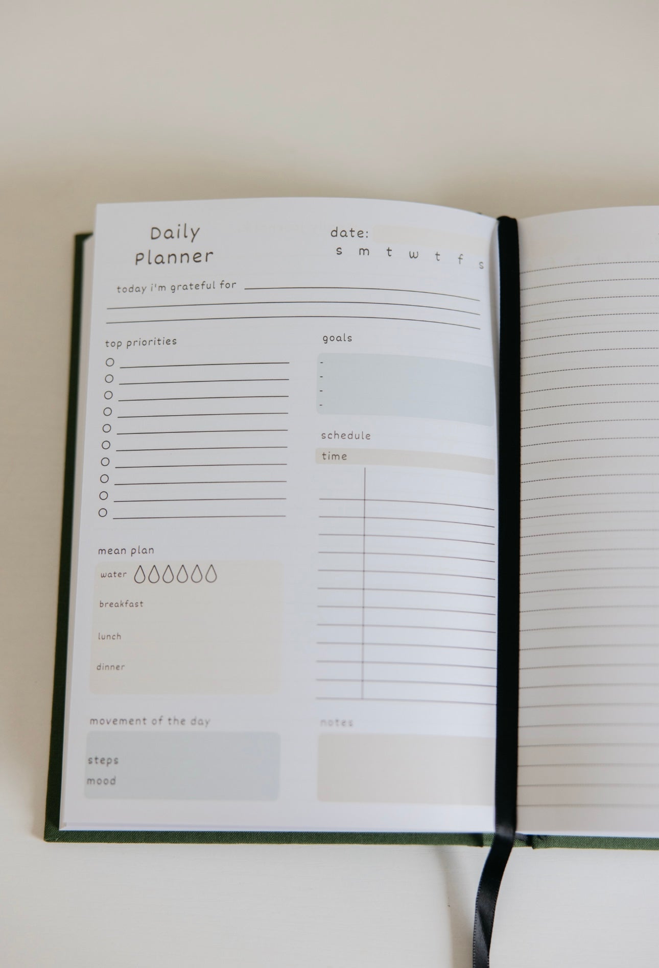 The New Chapter Journal - Daily Planner