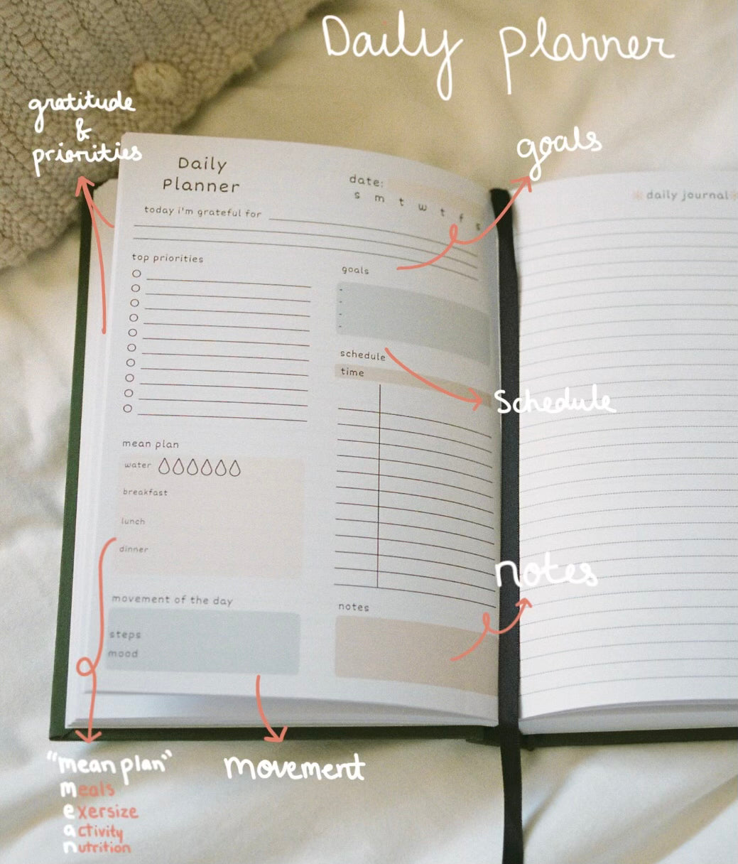 The New Chapter Journal - Daily Planner